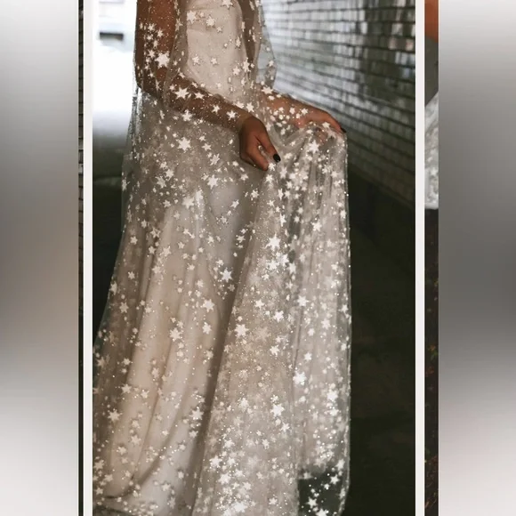 Bohemian Wedding Gown- Counting Stars by Boom Blush